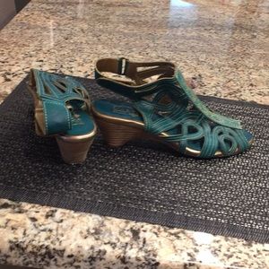 Spring Step platform sandals